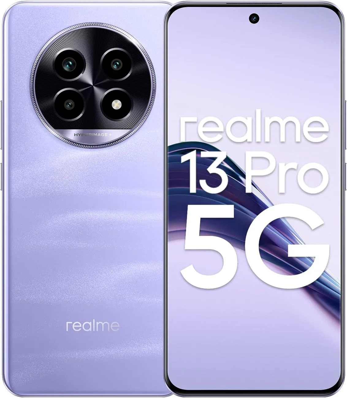 Realme 13 Pro Dual-SIM 256GB ROM + 8GB RAM (GSM Only | No CDMA) Factory Unlocked 5G SmartPhone (Monet Purple) - International Version