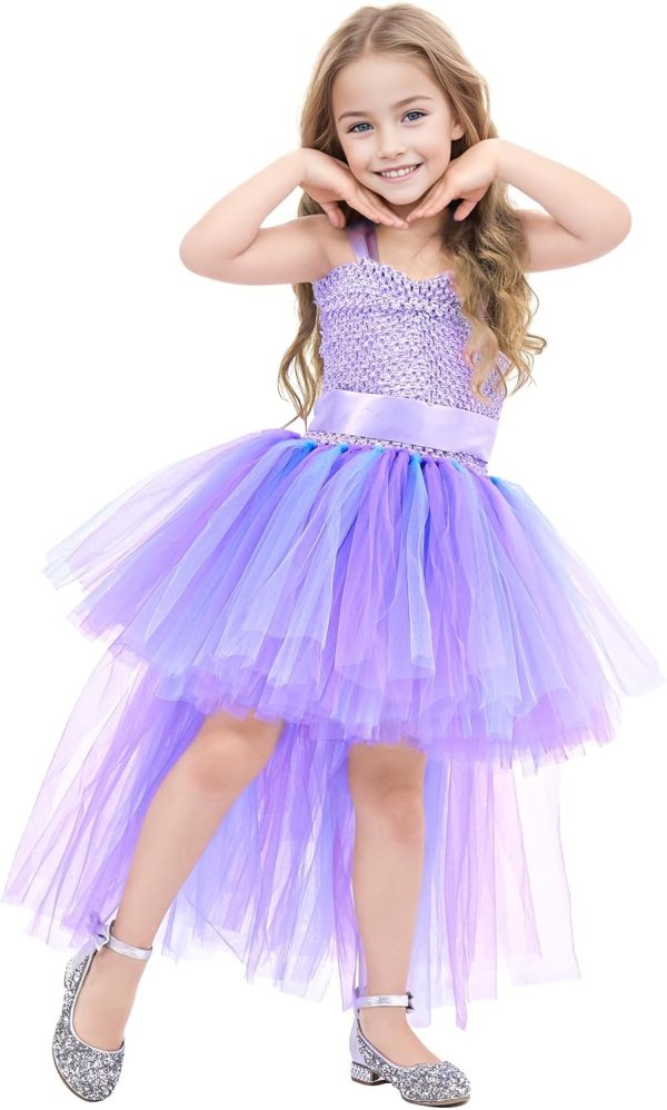 ⁦Christmas Fairy Princess Tutu Dress for Girls, Tulle Birthday Party Outfit for Kids and Toddlers⁩ - الصورة ⁦3⁩