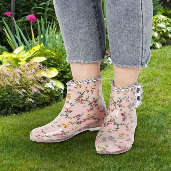 ⁦BROLEO Rain Boots, Woman Rain Boots, Wear Resistant For Garden, Factories, Industry Mine (Size 38)⁩ - الصورة ⁦3⁩