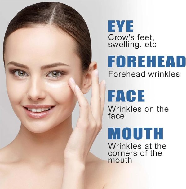 ⁦Anti-Aging Face Cream,5 Seconds Instant Wrinkle Removal Cream,with 2.5% Retinol Anti-Wrinkle Cream Skin Firming Lifting Moisturizing Facial Cream Remove Fine Line Skin Care⁩ - الصورة ⁦2⁩