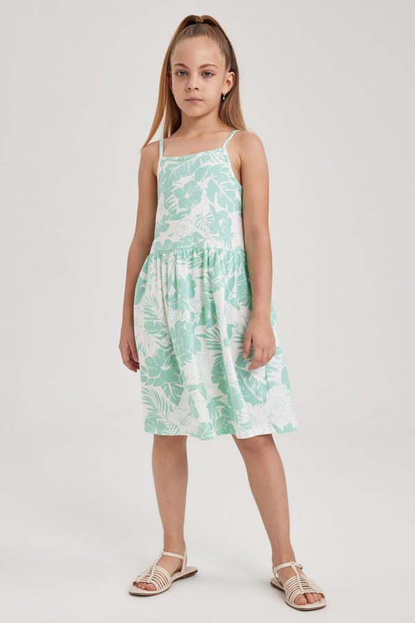 ⁦DeFacto girls B0674A8 Dress⁩ - الصورة ⁦4⁩