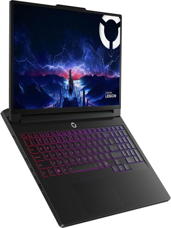 ⁦Lenovo Legion Pro 7i Gen 10, AI Gaming Laptop, Intel Ultra 9 275HX, 16" OLED 2.6K (2560x1600) 240Hz 500 nits, 64GB DDR5, 4TB SSD, NVIDIA RTX 5090, 5MP Camera E Shutter, Wi-Fi 7, Win 11 - Eclipse Black⁩ - الصورة ⁦4⁩