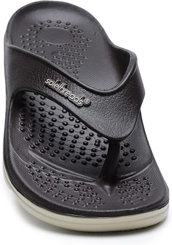 SOLETHREADS Active-ortho (L) womens Flip-Flop