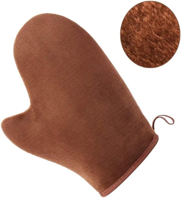⁦Joyzzz Self Tanning Mitt, Self Tanner Mitt Applicator for Reusable, Self Tanning Glove with Thumb, Spray Tan Mitt for Washable, Sunless Tanning Mitt, Self Tanner Mits for Self Tan⁩ - الصورة ⁦6⁩