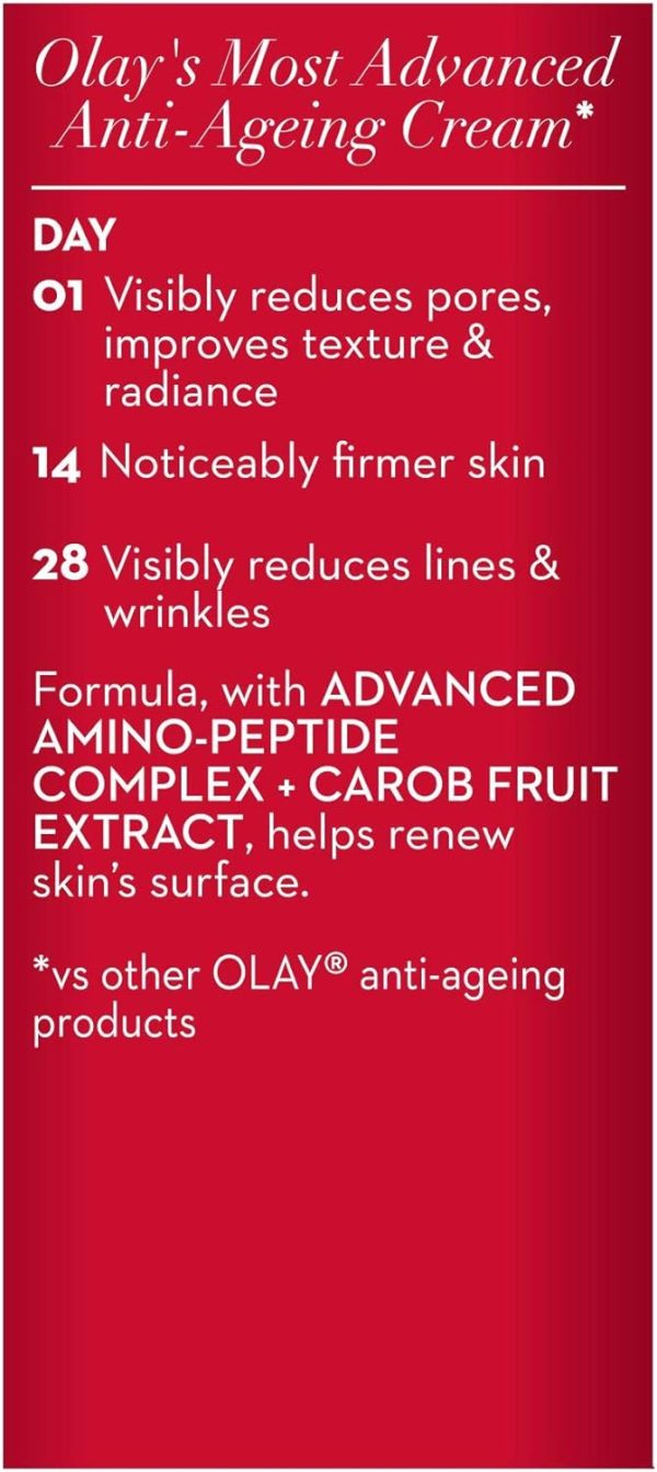 ⁦Olay Regenerist Micro-Sculpting Cream Advanced Anti-Aging ,15 ml⁩ - الصورة ⁦3⁩