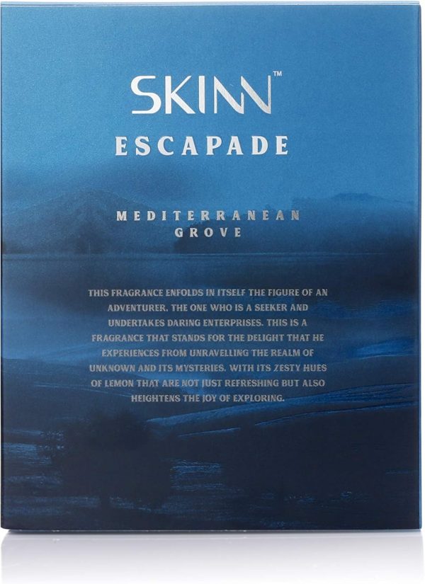 ⁦SKINN BY TITAN Escapade Mediterranean Grove EDP for Men, 100ml⁩ - الصورة ⁦5⁩