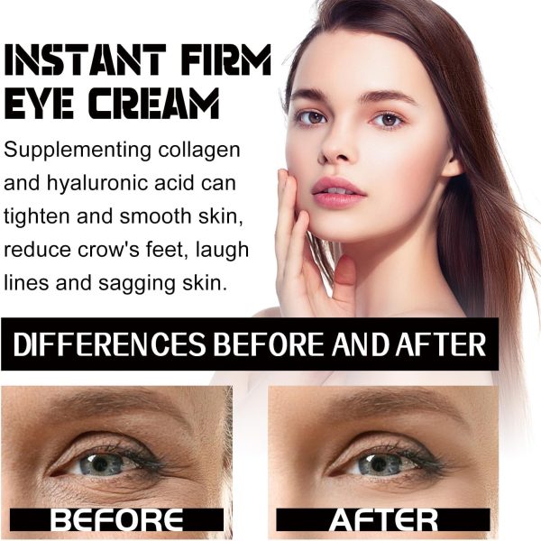 ⁦POSICHE Eye Firming Cream 30ml, Diminish Fine Lines, Reduce Under-Eye Bags, Repair Dark Circles, Tighten Eye Contours, Hydrate and Moisturize, Nourish Eye Area, Improve Skin Elasticity, Refresh⁩ - الصورة ⁦5⁩