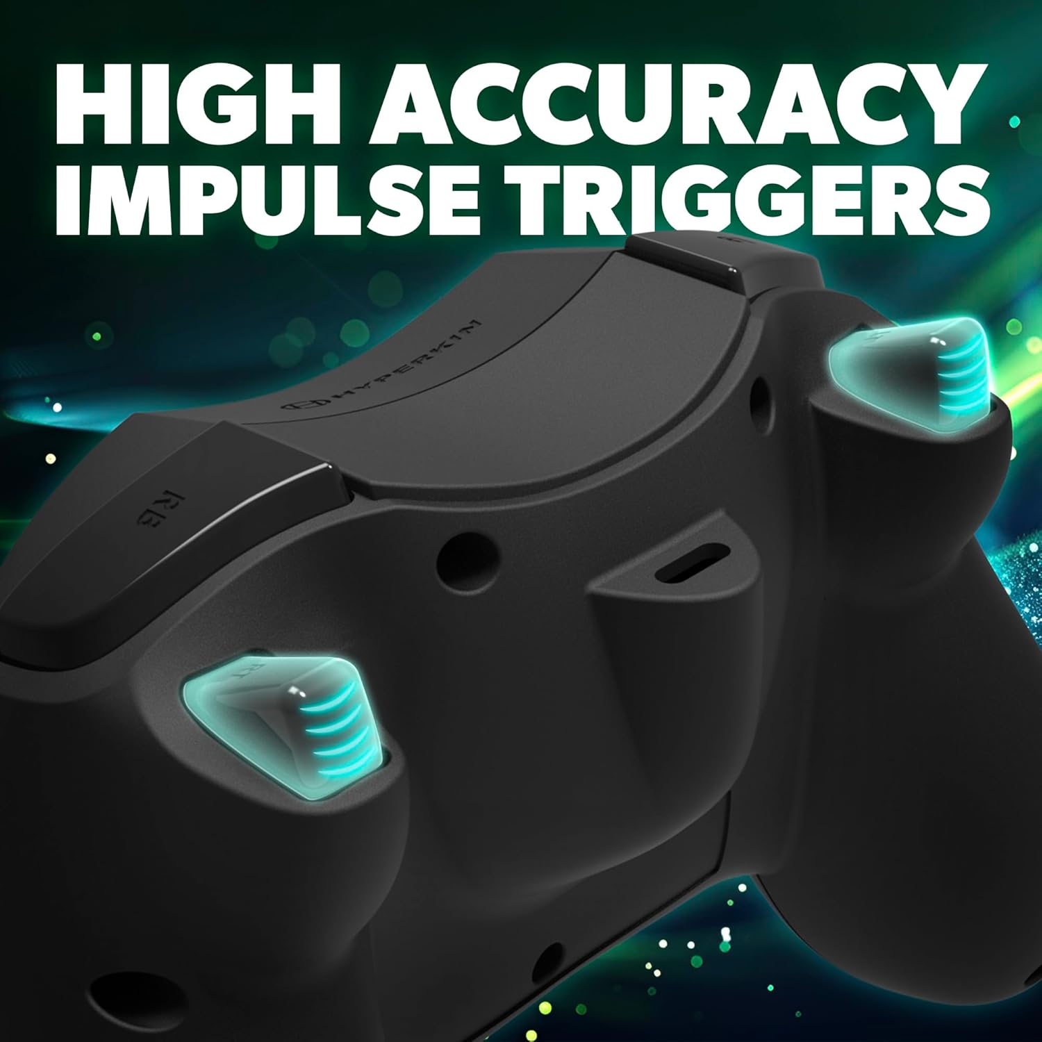 Hyperkin DuchesS Wired Controller - Black - Officially licensed S Controller replica for use with Xbox Series X|S, Xbox One, Windows 10|11, PC, Video Game Controller with Hall Effect Sticks, 3.5MM, 4 Hyperkin DuchesS Wired Controller - Black - Officially licensed S Controller replica for use with Xbox Series X|S, Xbox One, Windows 10|11, PC, Video Game Controller with Hall Effect Sticks, 3.5MM, - الصورة 4