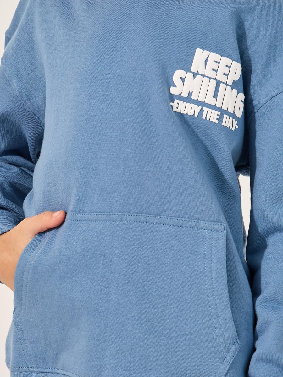 Styli Boys Graphic Printed Oversized Hoodie 5 Styli Boys Graphic Printed Oversized Hoodie - الصورة 5