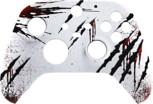 ⁦eXtremeRate Custom Shell for Xbox Series X & S Controller - Revitalize Your Controller - Wild Attack Replacement Cover Front Housing Cover for Xbox Core Controller Wireless [Control NOT Included]⁩ - الصورة ⁦9⁩