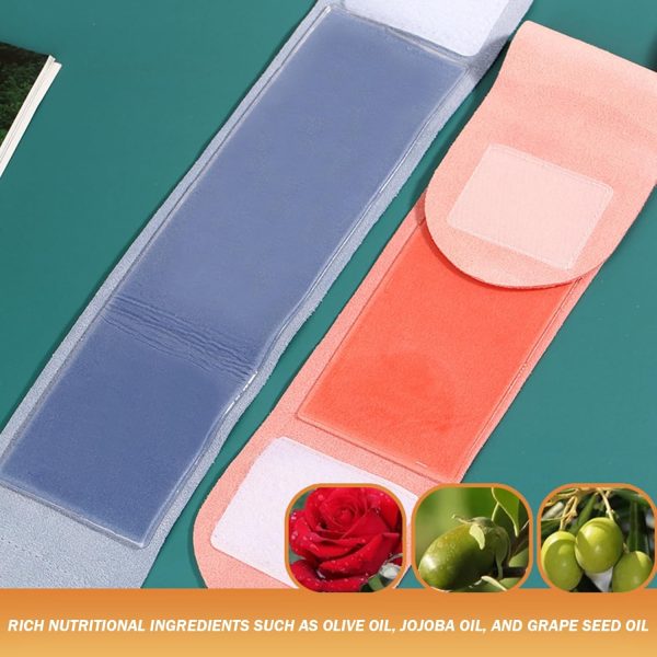 ⁦Reusable Silicone Neck Wrinkle Patches, Anti-Aging Neck Mask for Tightening & Firming Skin, Deep Hydration Neck Patch, Neck Wrinkle Remover, Neck Lift Treatment, Collagen Boosting Patch (2 Pieces)⁩ - الصورة ⁦5⁩