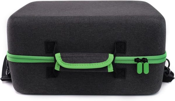 ⁦Console Carrying Case for Box Series X S, Protective Hard Shell Travel Bag for Series X for Series S Consoles Controllers, Games, Cables, Portable Hard Disk, Accessories⁩ - الصورة ⁦6⁩