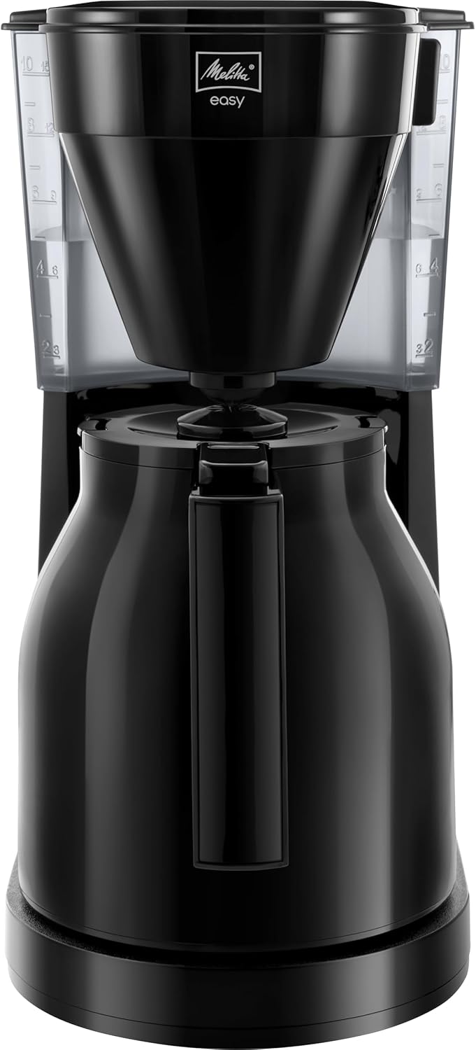 Melitta Filter Coffee Machine with Insulated Jug, Easy Therm II Model, 1023-06, Black, 6762891 2 Melitta Filter Coffee Machine with Insulated Jug, Easy Therm II Model, 1023-06, Black, 6762891 - الصورة 2