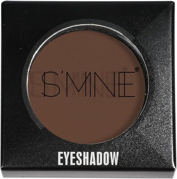 ⁦IS'MINE Single Eyeshadow Powder Palette Matte Coffee, High Pigment, Longwear Single Brown Eye Makeup for Day & Night (#04)⁩ - الصورة ⁦2⁩