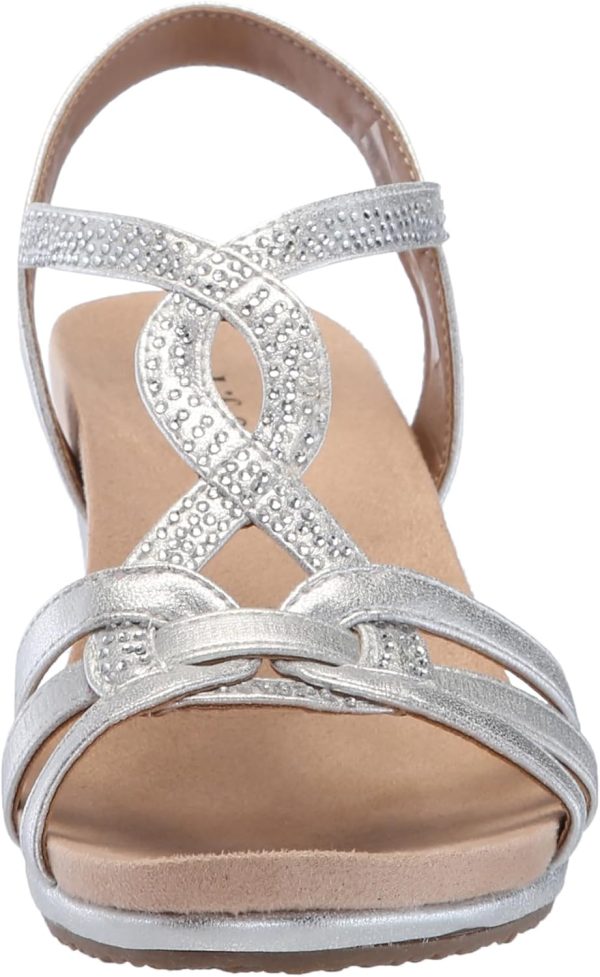 ⁦LifeStride Women's Monaco Strappy Wedge Sandals⁩ - الصورة ⁦2⁩