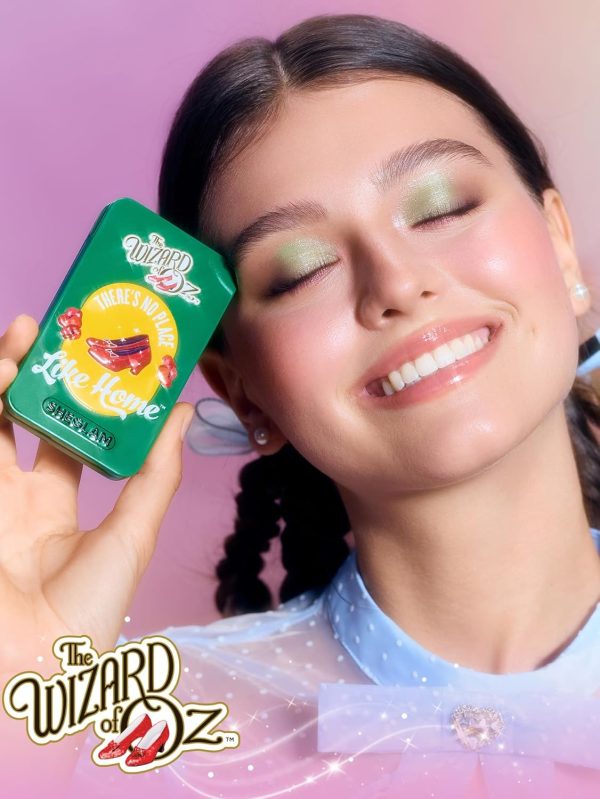 ⁦SHEGLAM No Place Like Home Palette The Wizard of OZ 8 Color Eyeshadow Matte Shimmer Glitter Pigment Eyeshadow Palette Set⁩ - الصورة ⁦5⁩