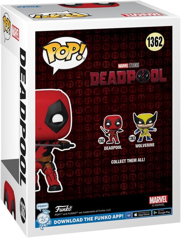 ⁦Funko Pop! Marvel: Deadpool - Deadpool⁩ - الصورة ⁦3⁩
