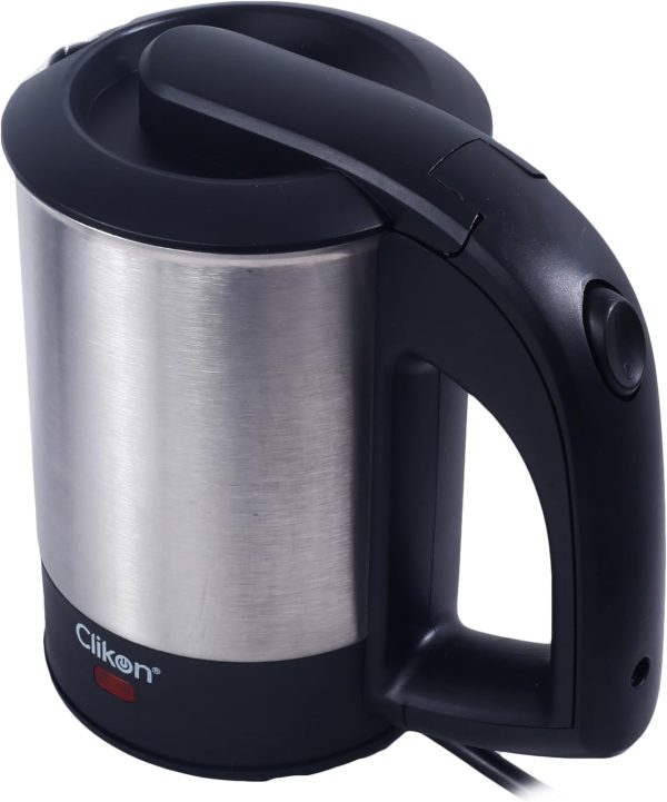 ⁦CLIKON STAINLESS STEEL KETTLE- 0.5 LITRE 1500W SMART POWER -OFF TECHNOLOGY ●304 STAINLESS STEEL HEATING PLATE - CK5132⁩ - الصورة ⁦3⁩