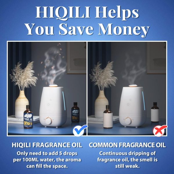 ⁦HIQILI Birthday Cake Essential Oil - Sweet Fragrance Oil for Diffuser, Candle Soap Lotion Perfume Making, 3.38 Fl Oz⁩ - الصورة ⁦4⁩