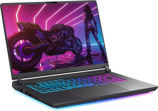 ⁦ASUS ROG Strix G16 Gaming Laptop, Intel i7-14650HX, 32 GB DDR5 RAM, 2 TB PCIe SSD, 16” FHD+ (1920x1200) Display, Nvidia G-Force RTX 5060, 4-Zone RGB Keyboard, W11 Pro, Eclipse Gray⁩ - الصورة ⁦6⁩