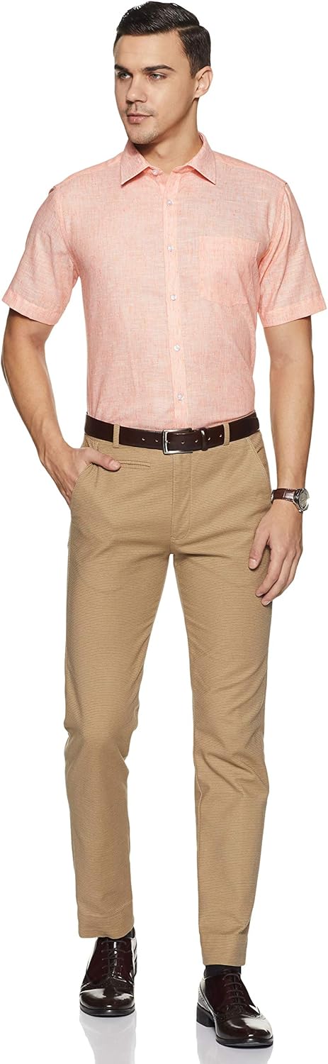 Diverse Men's Solid Regular Fit Formal Shirt 7 Diverse Men's Solid Regular Fit Formal Shirt - الصورة 7