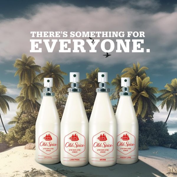 ⁦Old Spice After Shave Lotion Atomizer Original - 150 ml⁩ - الصورة ⁦6⁩