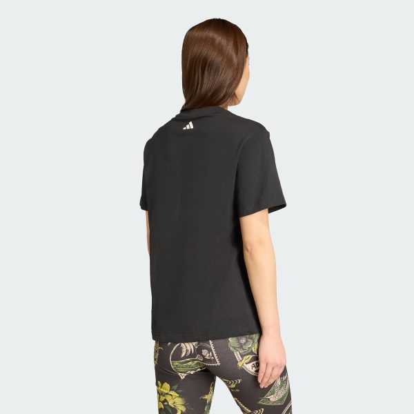 ⁦adidas Female Adidas X Farm Graphic T-Shirt 2 Graphic T-Shirt⁩ - الصورة ⁦4⁩