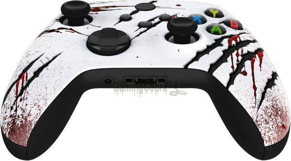 ⁦eXtremeRate Custom Shell for Xbox Series X & S Controller - Revitalize Your Controller - Wild Attack Replacement Cover Front Housing Cover for Xbox Core Controller Wireless [Control NOT Included]⁩ - الصورة ⁦8⁩