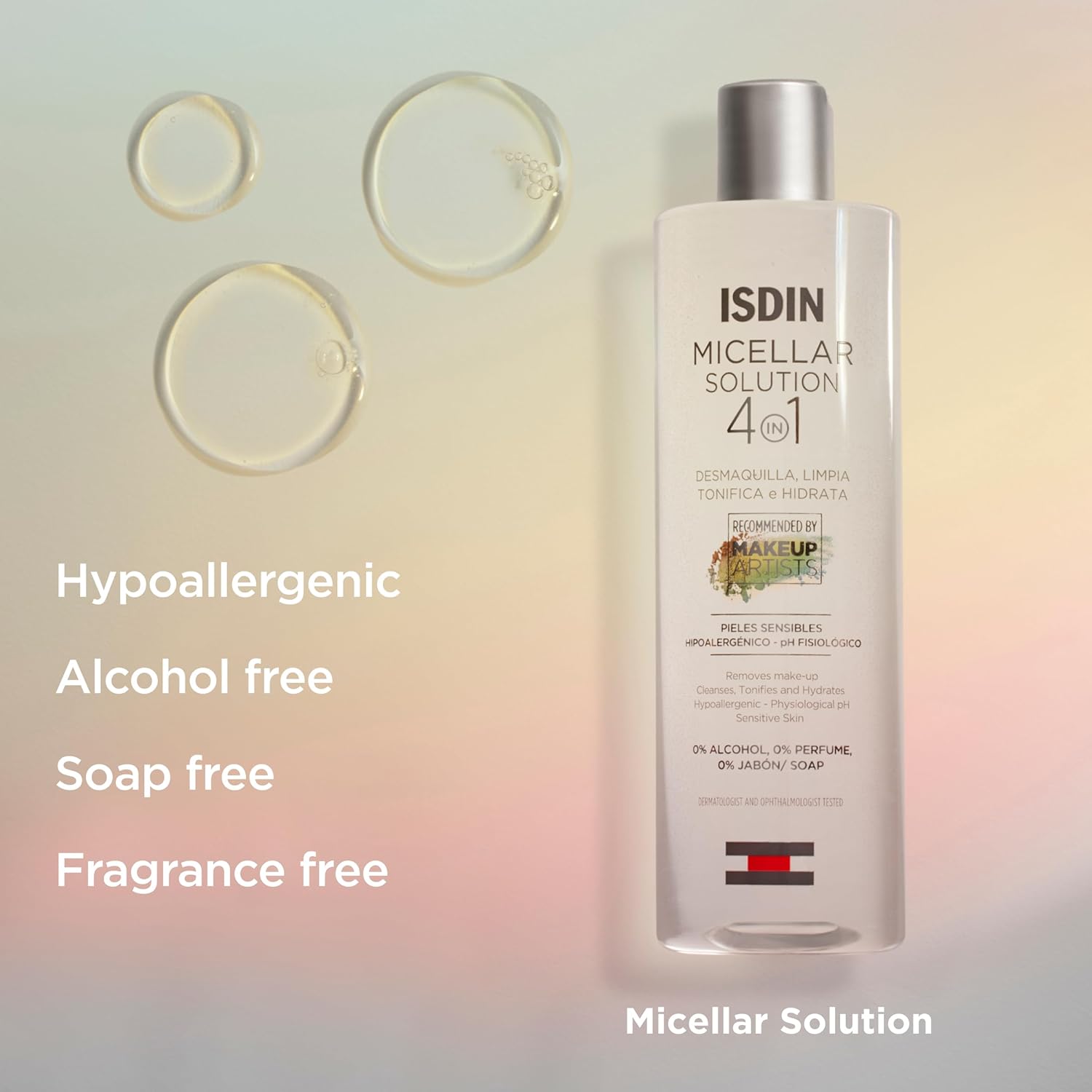 ISDIN Micellar Solution 400ml 4 ISDIN Micellar Solution 400ml - الصورة 4