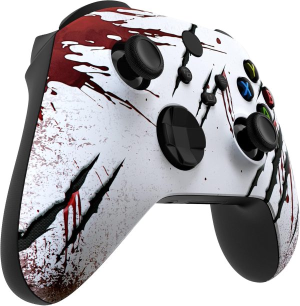 ⁦eXtremeRate Custom Shell for Xbox Series X & S Controller - Revitalize Your Controller - Wild Attack Replacement Cover Front Housing Cover for Xbox Core Controller Wireless [Control NOT Included]⁩ - الصورة ⁦6⁩