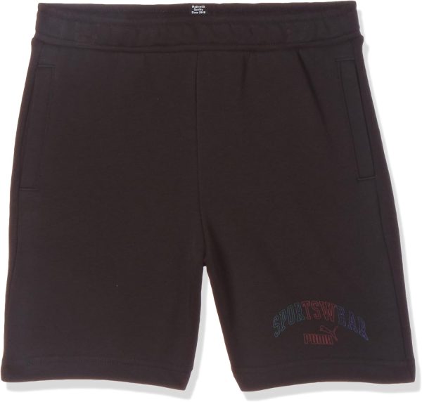 PUMA unisex-child Essentials+ Shorts