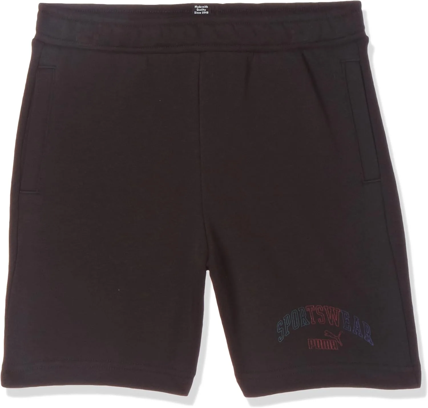 PUMA unisex-child Essentials+ Shorts