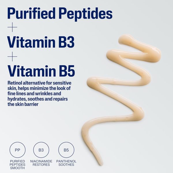 ⁦Cetaphil Healthy Renew Hydrating Eye Gel Serum 0.5 Oz, 24Hr Under Eye Cream for Anti Aging, Reduces the Appearance of Dark Circles and Wrinkles, Retinol Alternative Peptide Serum, For Sensitive Skin⁩ - الصورة ⁦5⁩