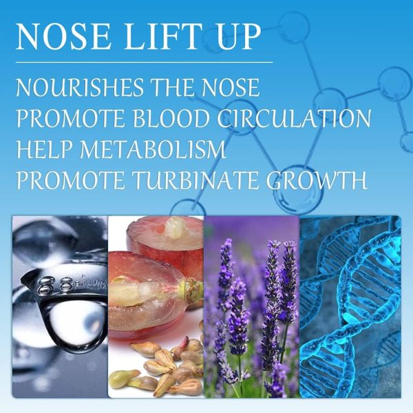 ⁦ERIKO LANUOP Nose Up Heighten Rhinoplasty Essential Oil - Charming Women Nose Repair Massage - Lift Up Care Beauty⁩ - الصورة ⁦5⁩