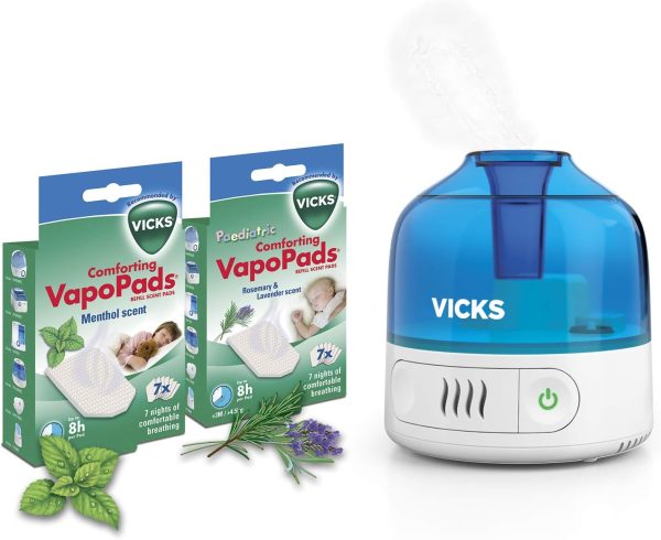 ⁦Vicks Personal CoolMist Ultrasonic Humidifier VUL505E4⁩ - الصورة ⁦2⁩