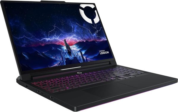 ⁦Lenovo Legion Pro 7i Gen 10, AI Gaming Laptop, Intel Ultra 9 275HX, 16" OLED 2.6K (2560x1600) 240Hz 500 nits, 64GB DDR5, 4TB SSD, NVIDIA RTX 5090, 5MP Camera E Shutter, Wi-Fi 7, Win 11 - Eclipse Black⁩ - الصورة ⁦2⁩