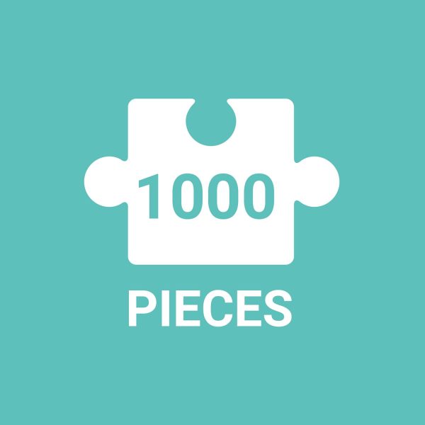 ⁦Galison Ideal Bookshelf 1000 Piece Jigsaw Puzzle for Adults and Families, Illustrated Bookshelf Puzzle with Relatable Book Titles (9780735348806)⁩ - الصورة ⁦3⁩