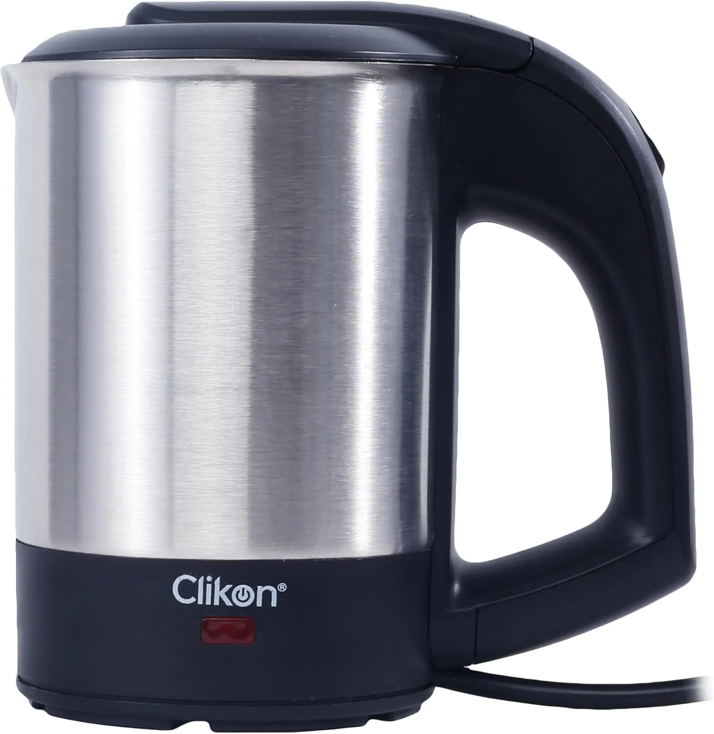 CLIKON STAINLESS STEEL KETTLE- 0.5 LITRE 1500W SMART POWER -OFF TECHNOLOGY ●304 STAINLESS STEEL HEATING PLATE - CK5132