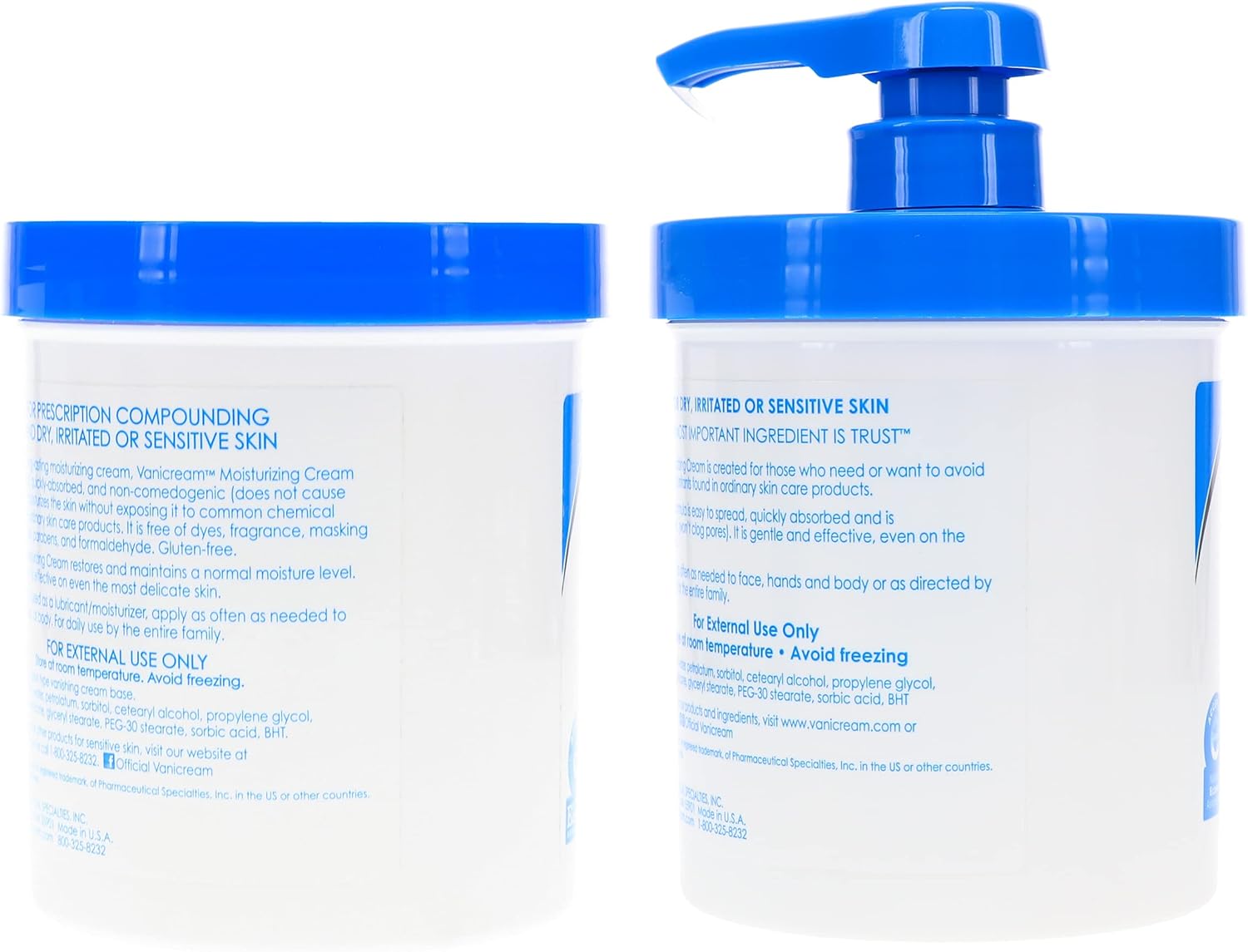 Vanicream Moisturizing Skin Cream for Sensitive Skin 1lb (Pack of 2)2 5 Vanicream Moisturizing Skin Cream for Sensitive Skin 1lb (Pack of 2)2 - الصورة 5