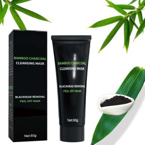 TERRIFI Blackhead Remover Mask, Activated Charcoal Peel-Off Mask for Deep Cleansing and Purifying, Blackhead Removal for Face and Nose, Suitable for All Skin Types