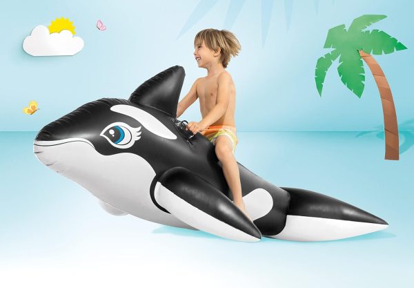 ⁦Intex Large Inflatable Whale⁩ - الصورة ⁦2⁩