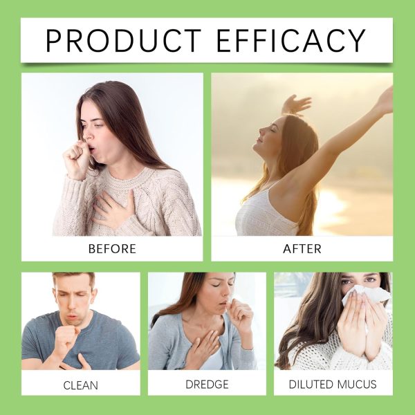 ⁦Herbal Lung Cleanse Mist, Azonee Natural Respiratory Support & Airway Purification Spray, 2pcs (30ml Each), Easy-to-Use Herbal Lung Care Essence for Daily Use⁩ - الصورة ⁦7⁩