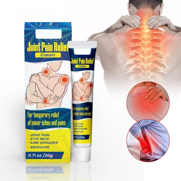 ⁦NOVOLAN Joint Pain Relief Cream, 20g - Soothing Ointment for Joint Care, Alleviates Discomfort in Knees, Waist, Shoulders, and Neck, Great for Sore Muscles and Aching Joints, Effective Massage Cream⁩ - الصورة ⁦2⁩