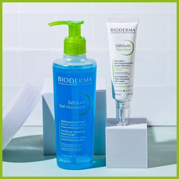 ⁦Bioderma Sebium H2O Purifying Cleansing Micelle Solution by for Unisex - 3.33 oz Cleanser⁩ - الصورة ⁦7⁩