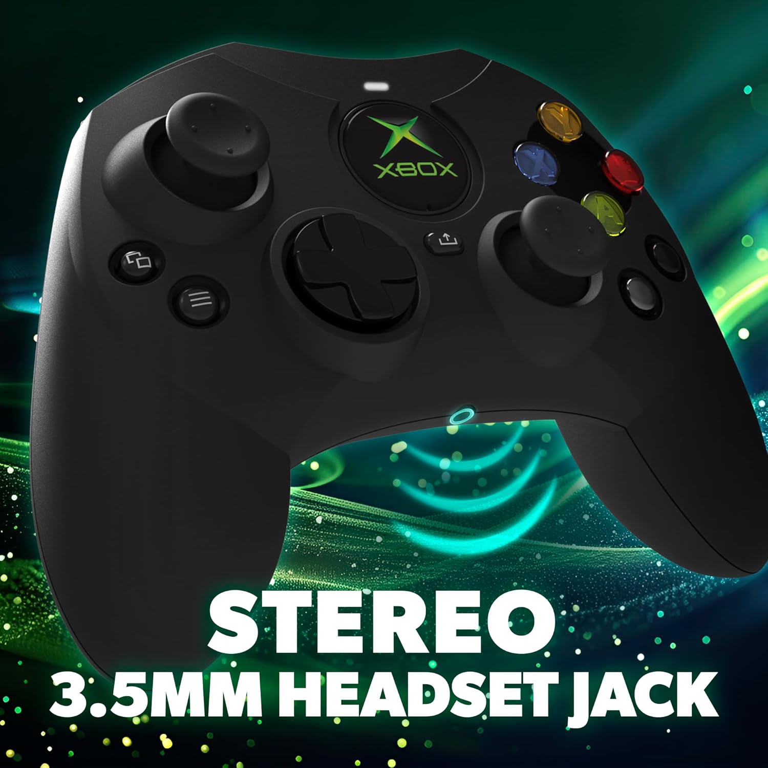 Hyperkin DuchesS Wired Controller - Black - Officially licensed S Controller replica for use with Xbox Series X|S, Xbox One, Windows 10|11, PC, Video Game Controller with Hall Effect Sticks, 3.5MM, 7 Hyperkin DuchesS Wired Controller - Black - Officially licensed S Controller replica for use with Xbox Series X|S, Xbox One, Windows 10|11, PC, Video Game Controller with Hall Effect Sticks, 3.5MM, - الصورة 7