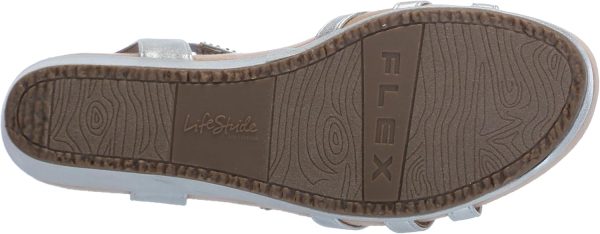 ⁦LifeStride Women's Monaco Strappy Wedge Sandals⁩ - الصورة ⁦4⁩