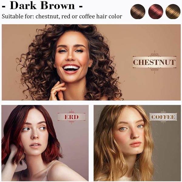 ⁦Azonee Eyebrow Pencil, Eyebrow Microblading Pen, Eye Makeup Eyebrow Pen Micro 4 Point Brow Pen Lift & Snatch Eyebrow Microblading Pen Long-Lasting Waterproof Natural Eyebrow Hair (Dark Brown)⁩ - الصورة ⁦3⁩