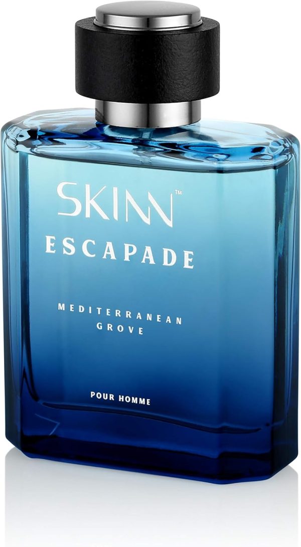 ⁦SKINN BY TITAN Escapade Mediterranean Grove EDP for Men, 100ml⁩ - الصورة ⁦3⁩