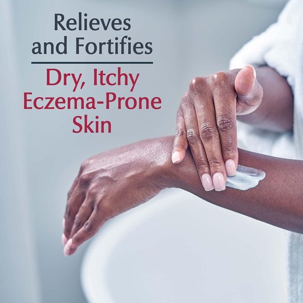 ⁦Eucerin Eczema Relief Body Creme 8 oz (Pack of 5)⁩ - الصورة ⁦4⁩