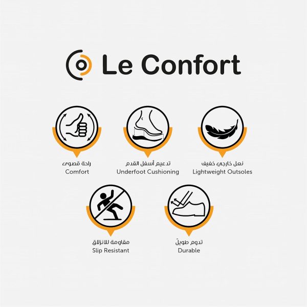⁦Le Confort Women - 37836-L8 - Le Confort Laser Cut Detail Slip-On Cross Strap Sandals⁩ - الصورة ⁦8⁩